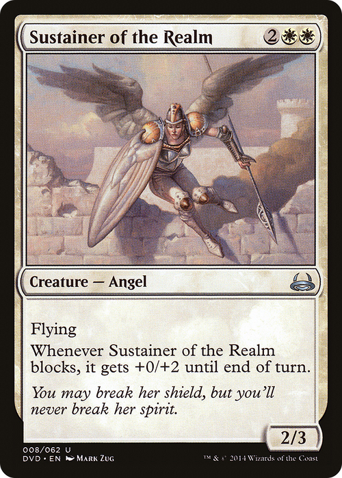 Sustainer of the Realm (DD3-008) - Duel Decks Anthology: Divine vs. Demonic