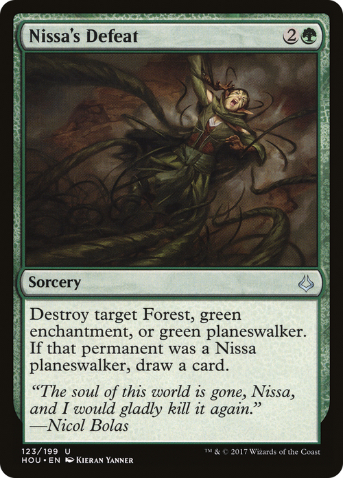 Nissa's Defeat (HOU-123) - Hour of Devastation