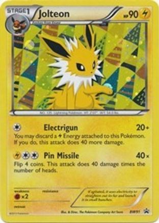 Jolteon - BW91  - Holofoil Black and White Promos - Promo