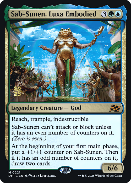 Sab-Sunen, Luxa Embodied (PRE-221S) - Prerelease Cards Foil