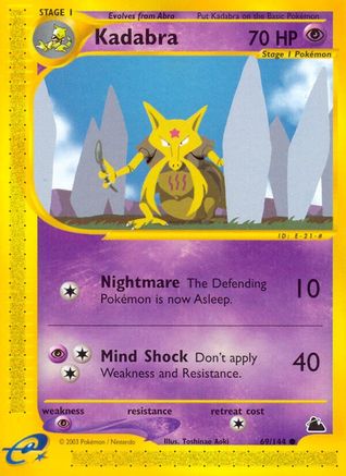 Kadabra/144  Skyridge - Common