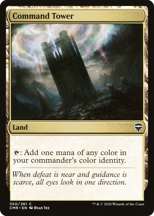 Command Tower (350) (CMR-350) - Commander Legends Foil