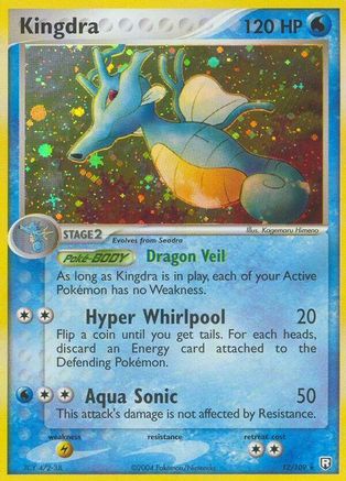 Kingdra 012/109  - Holofoil Team Rocket Returns - Holo Rare