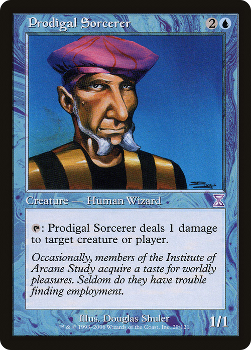 Prodigal Sorcerer (TSB-029) - Time Spiral Timeshifted