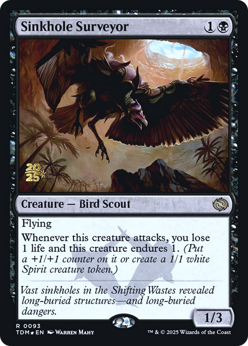 Sinkhole Surveyor (PRE-93S) - Prerelease Cards Foil