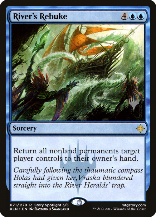 River's Rebuke (PPM20-71P) - Ixalan Promos