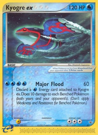 Kyogre ex (Nintendo Power Magazine) 001  Nintendo Promos - Promo