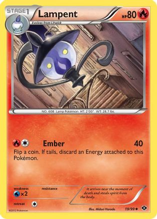 Lampent/99  - Reverse Holofoil Next Destinies - Uncommon