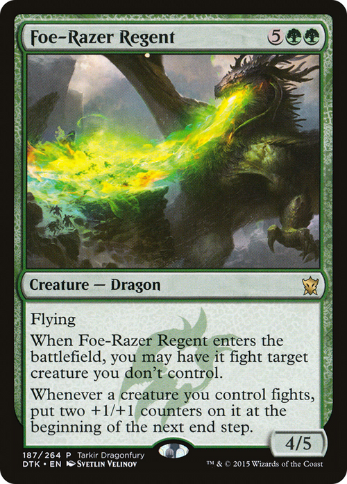 Foe-Razer Regent (TDP-187) - Tarkir Dragonfury