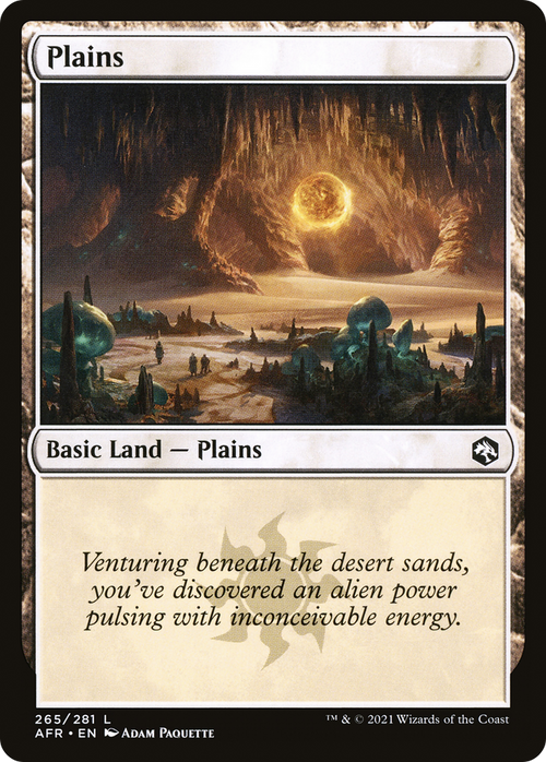 Plains (265) (AFR-265) - Adventures in the Forgotten Realms