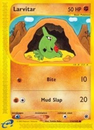 Larvitar/165  Expedition - Common