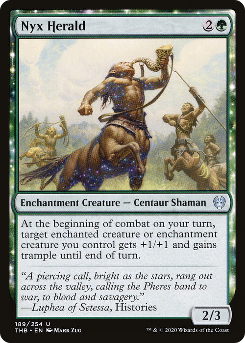 Nyx Herald (THB-189) - Theros Beyond Death: (enchantment) Foil