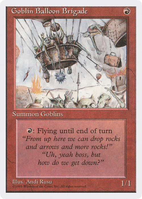 Goblin Balloon Brigade (4ED-) - Fourth Edition
