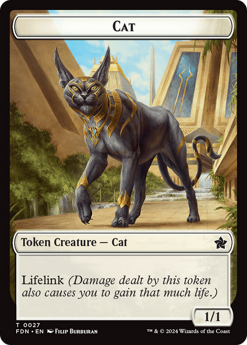 Cat (TFDN-027) - Foundations Tokens Foil