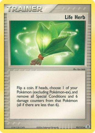 Life Herb/112  FireRed & LeafGreen - Uncommon