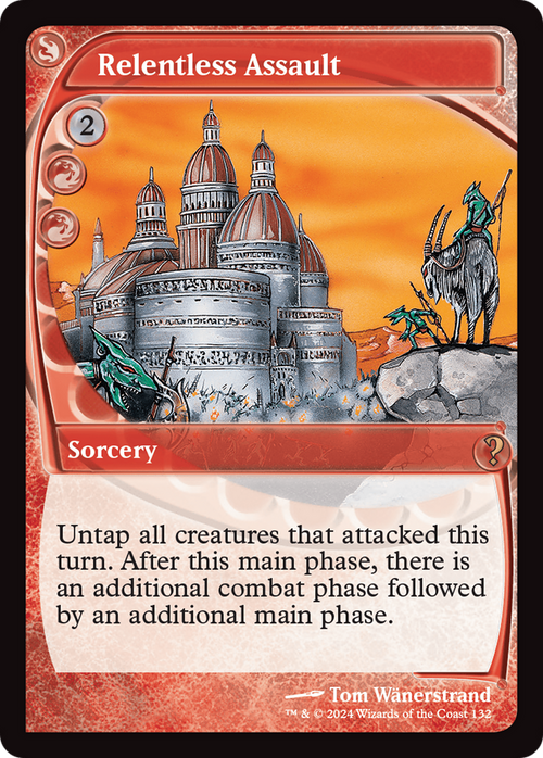 Relentless Assault (Future Sight) (MB2-132) - Mystery Booster 2