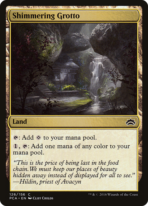 Shimmering Grotto (PCA-126) - Planechase Anthology