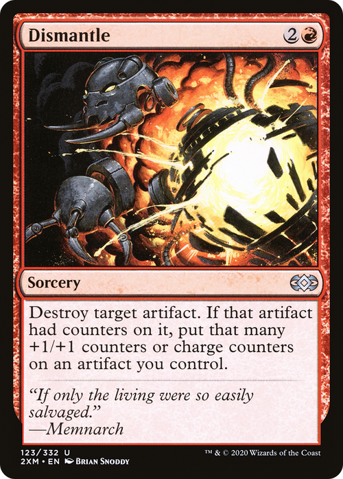 Dismantle (2XM-123) - Double Masters Foil