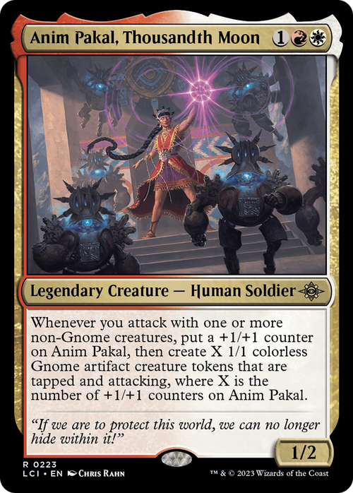 Anim Pakal, Thousandth Moon (LCI-223) - The Lost Caverns of Ixalan