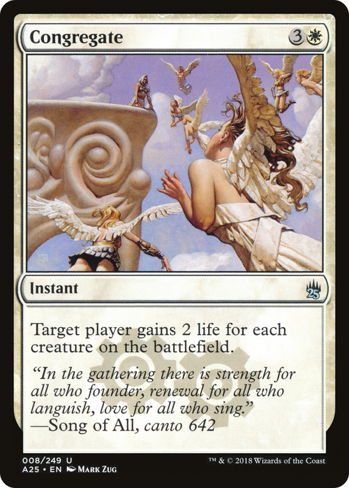 Congregate (A25-008) - Masters 25