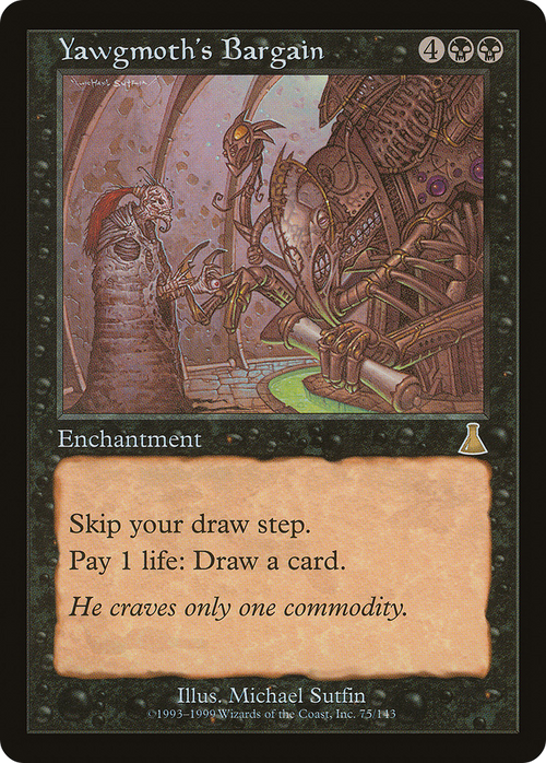 Yawgmoth's Bargain (UDS-075) - Urza's Destiny