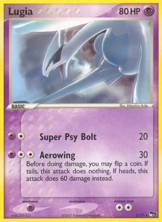 Lugia/017  - Holofoil POP Series 5 - Rare
