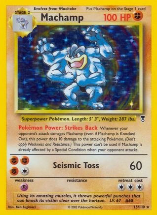 Machamp  - Reverse Holofoil Legendary Collection - Holo Rare