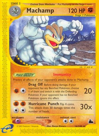 Machamp (16)/144  Skyridge - Rare