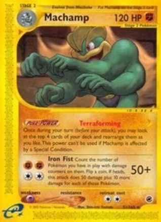 Machamp (51)/165  - Reverse Holofoil Expedition - Rare