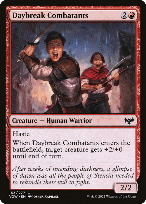 Daybreak Combatants (VOW-153) - Innistrad: Crimson Vow