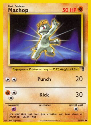 Machop/110  Legendary Collection - Common