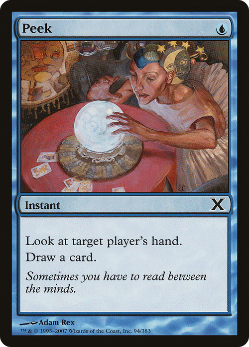 Peek (10E-094) - Tenth Edition Foil