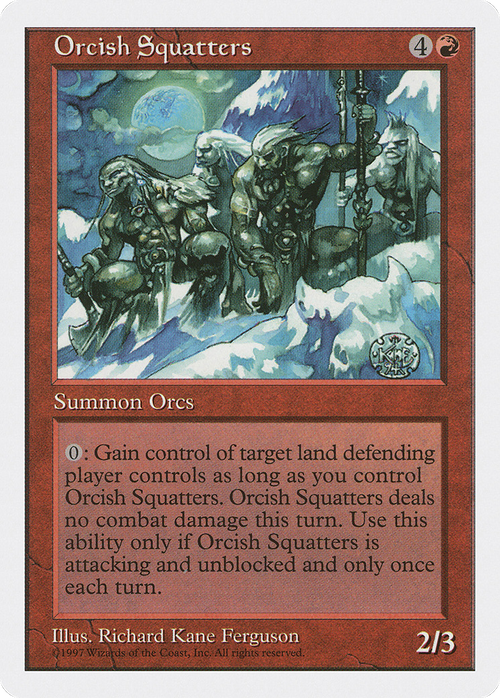 Orcish Squatters (5ED-258) - Fifth Edition