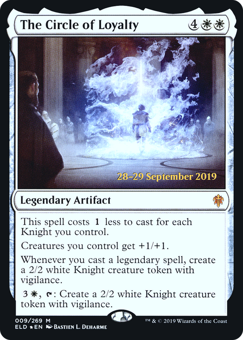 The Circle of Loyalty (PRE-09S) - Throne of Eldraine Promos Foil