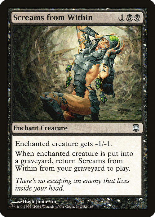 Screams from Within (DST-052) - Darksteel Foil