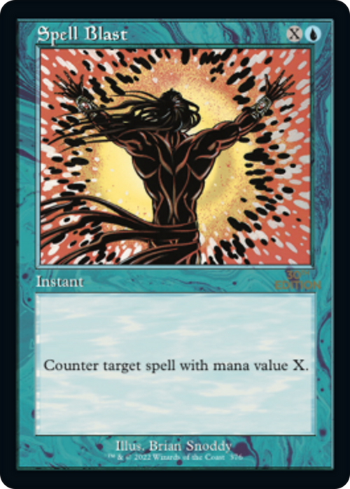Spell Blast (Retro Frame) (30A-376) - 30th Anniversary Edition