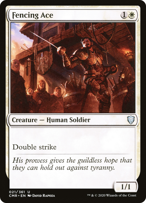 Fencing Ace (CMR-021) - Commander Legends