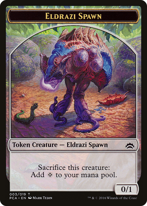 Eldrazi Spawn (TPCA-003) - Planechase Anthology Tokens