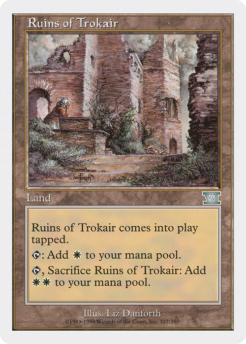 Ruins of Trokair (6ED-327) - Classic Sixth Edition
