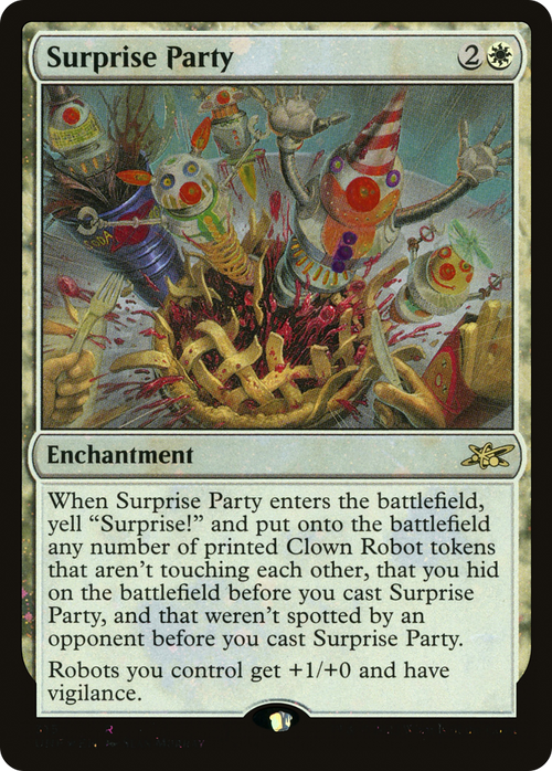 Surprise Party (Galaxy Foil) (UNF-315) - Unfinity Foil
