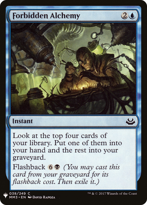 Forbidden Alchemy (LIST-MM3-38) - The List