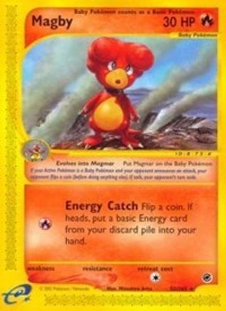 Magby (52)/165  - Reverse Holofoil Expedition - Rare