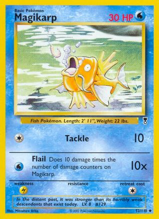 Magikarp  - Reverse Holofoil Legendary Collection - Uncommon