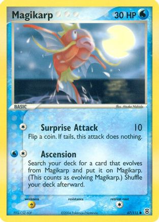 Magikarp/112  FireRed & LeafGreen - Common