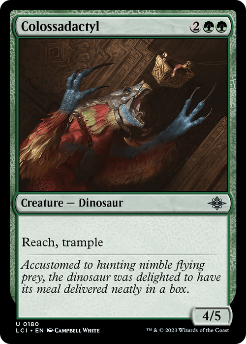 Colossadactyl (LCI-180) - The Lost Caverns of Ixalan Foil