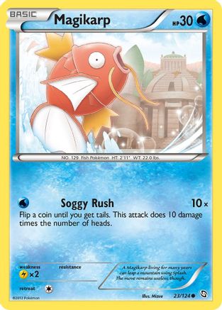 Magikarp 023/124  Dragons Exalted - Common