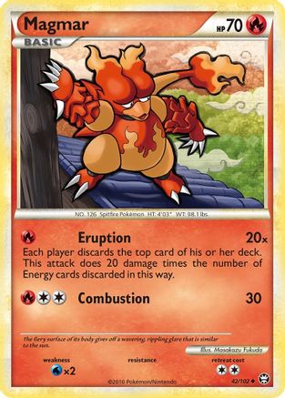 Magmar  Triumphant - Uncommon