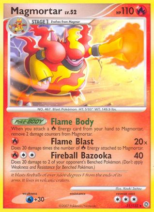 Magmortar/132  Secret Wonders - Rare