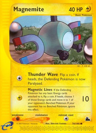 Magnemite/144  Skyridge - Common