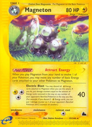 Magneton (19)/144  Skyridge - Rare